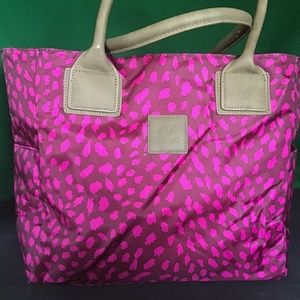 DF Studio vinyl pink bag